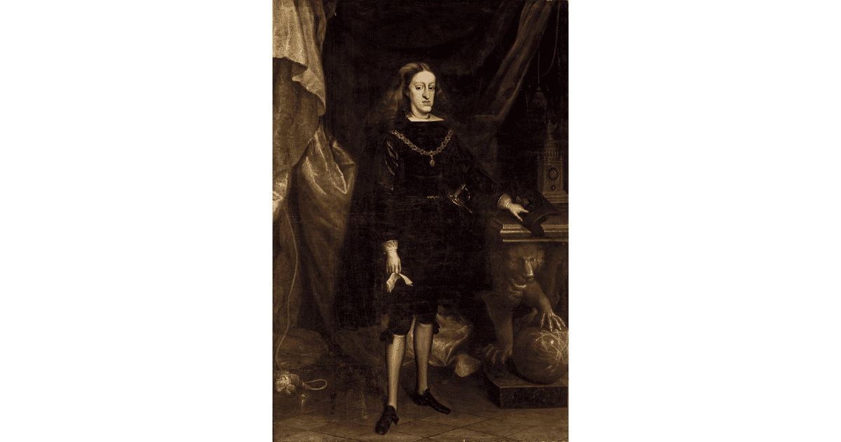 カルロス２世の肖像画