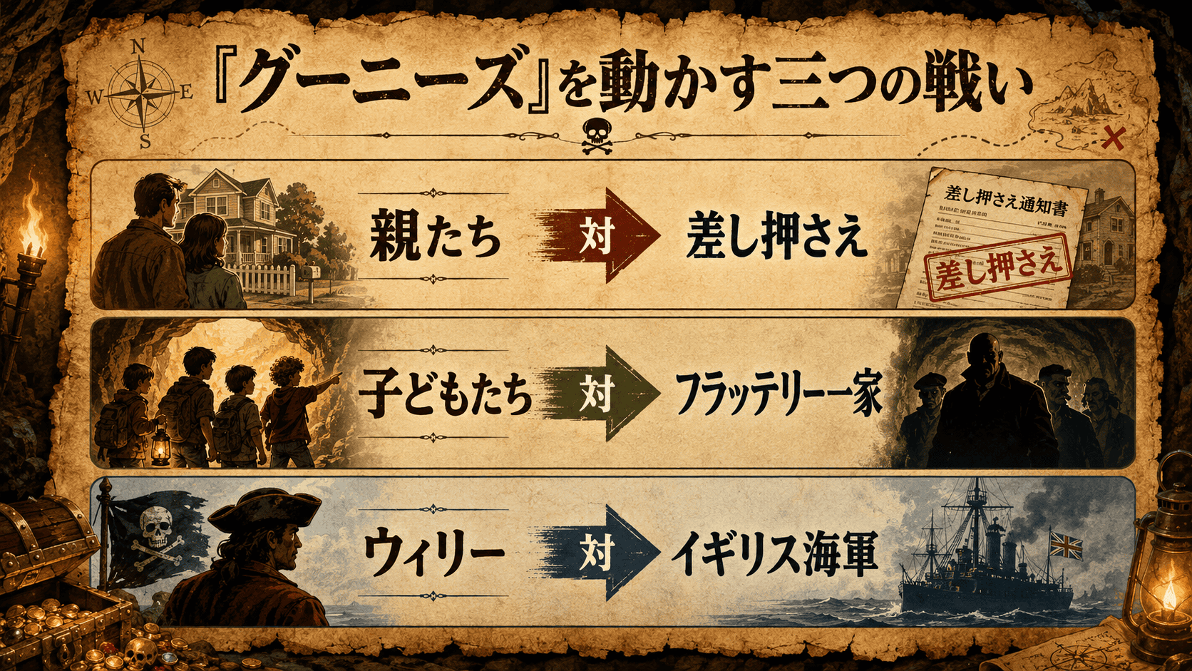 並列する三つの戦い
